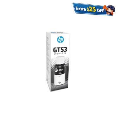 HP 惠普 GT53 90 毫升原厂黑色墨水瓶