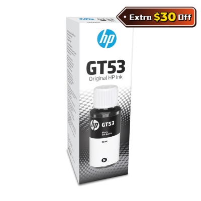 HP 惠普 GT53 90 毫升原厂黑色墨水瓶