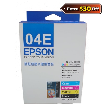 EPSON 爱普生 T04E 墨水优惠套装