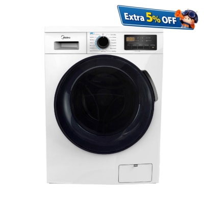 MIDEA 美的 MFG80S14 8公斤1400轉變頻前置式洗衣機