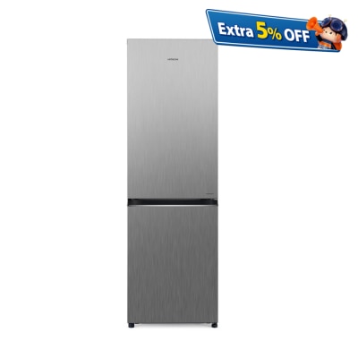 HITACHI R-B380PH9 314L 2-Door Inverter Refrigerator (includes unpacking and moving appliance service)