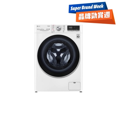 LG 乐金 - F-C12085V2W 8.5公斤洗衣/5公斤乾衣 1200转 二合一洗衣乾衣机