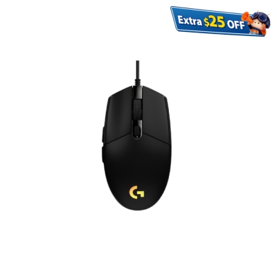 LOGITECH 罗技 G203 LIGHTSYNC 游戏 有线鼠标