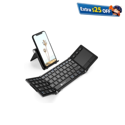 iClever IC-BK08 tri-fold Wireless Keyboard