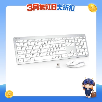 iClever - IC-GK08 wireless Mice and Keyboard