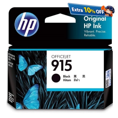 HP 惠普 915 黑色原廠墨盒