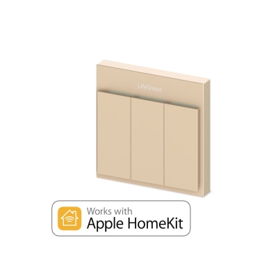 LifeSmart 流光开关 (3位智能灯掣)