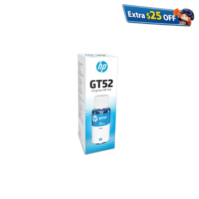 HP GT52 70-ml Original Ink Bottle