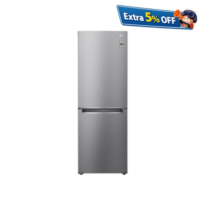 LG M310SB1 306L Bottom Freezer 2 Doors Refrigerator with Smart Inverter Compressor (includes unpacking and moving service)