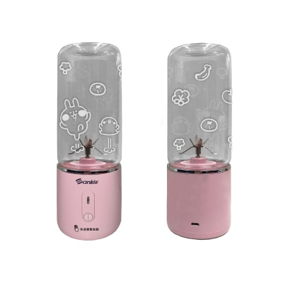 SANKI SK-PB330 山崎 X KANAHEI P助與粉紅兔兔 迷你攪拌機 (限量版)