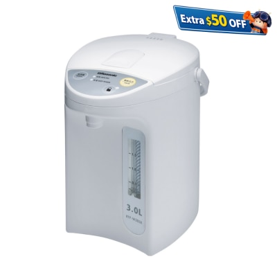 RASONIC 乐信牌 RTP-W30SB 3公升电动或碰杯出水电热水瓶
