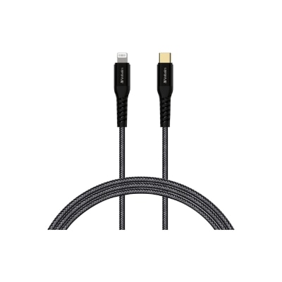 VERBATIM - 200cm Tough Max 35000+ Bending Test C to  Lightning Cable