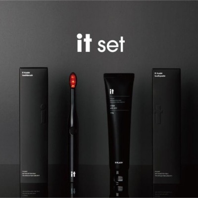 E Flash IT set 牙床护理套装 (红光LED牙刷 + 牙床护理牙膏)