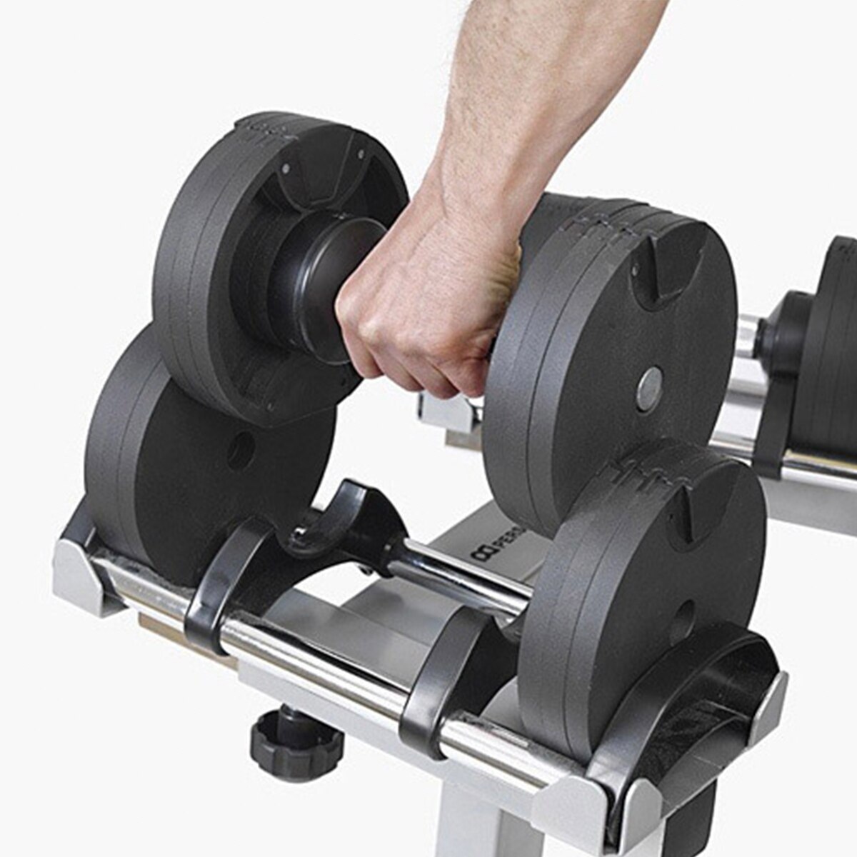 NÜO FLEXBELL 1-Sec Weight Adjustable Dumbbell (Set of 2-20kg) (1