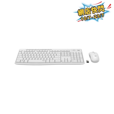 LOGITECH 罗技 - MK295 SILENT (Eng Keyboard) 无线鼠标键盘组合