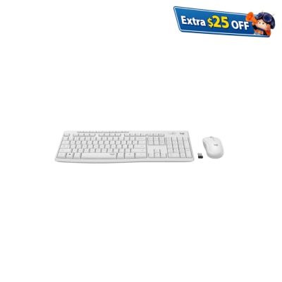 LOGITECH MK295 SILENT (Eng Keyboard) Wireless Mice and Keyboard
