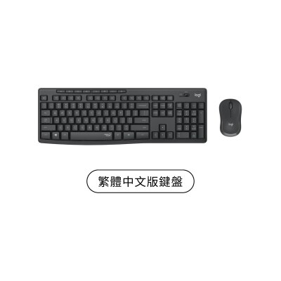 LOGITECH 罗技 - MK295 SILENT (中文 Keyboard) 无线鼠标键盘组合