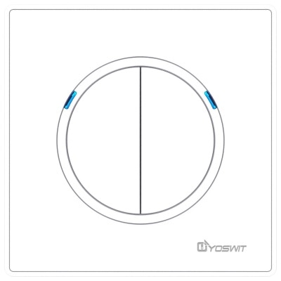 YOSWIT YO825 Smart Light Switch - 2 Gang