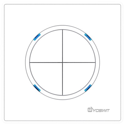 YOSWIT YO845 Smart Light Switch - 4 Gang
