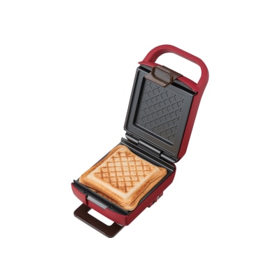 Recolte - RPS-2(R) 厚燒格子三明治機 (紅色)