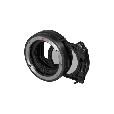 CANON 佳能 配備插入式濾鏡槽的EF 至RF 接環鏡頭轉接器 (連插入式環形偏光濾鏡 A)