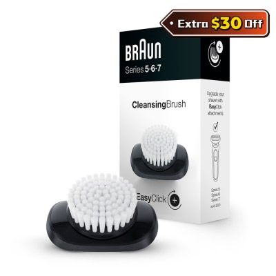 BRAUN easyclick 03BR Face cleaning brush
