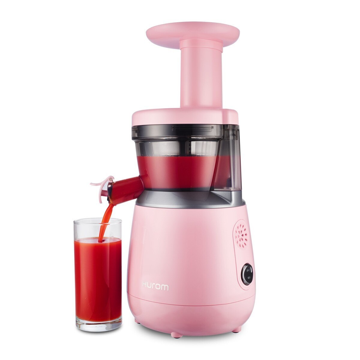 【美品】HUROM　ヒューロム SLOW JUICER（HK） HK-OBA11（オレンジ）HK-CGA11（シャンパンゴールド）HK-EBA11
