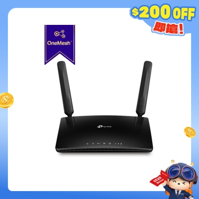 TP-Link - Archer MR600 300M 4G + CAT 6 AC1200 Router