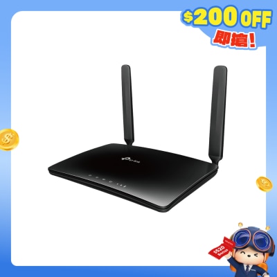 TP-Link - Archer MR6400 300Mbps Wireless N 4G LTE Router