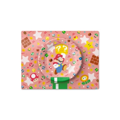 NINTENDO 任天堂 Super Mario Home&Party 紙碟套裝 人物角色及物品