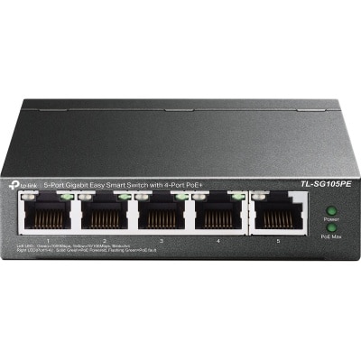 TP-Link TL-SG105PE 5-Port Gigabit 智慧型网络交换器