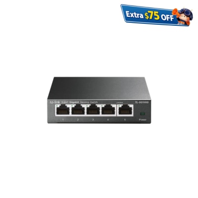 TP-Link TL-SG105S 5-Port Gigabit Network Switch