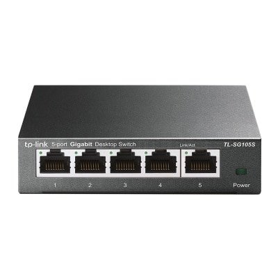 TP-Link TL-SG105S 5-Port Gigabit 网络交换器