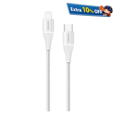 VOKAMO Luxlink Series Type-C to Lightning 1.2M Cable