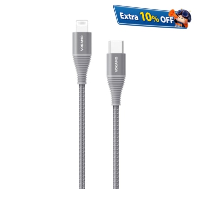 VOKAMO Luxlink Series Type-C to Lightning 1.2M Cable