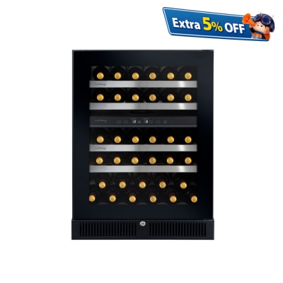 VINVAUTZ VZ43SDUG Dual TEMPERTURE ZONE WINE COOLER(43 BOTTLES) (includes unpacking and moving service)