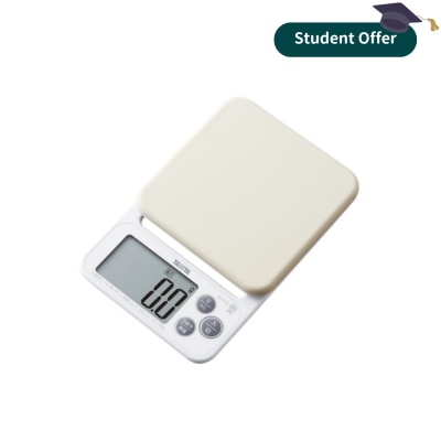 Tanita KJ-212 Digital Kitchen Scale with 0.1g graduation and Liquid Measurement Mode