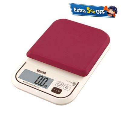 Tanita KJ-111M Digital Kitchen Scale with Rice Calories Calculator and Removable Cover