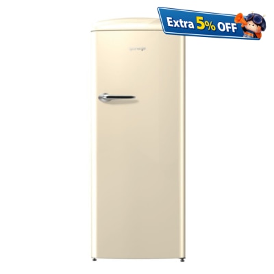 Gorenje 歌蘭尼 ORB153 254L 復古單門雪櫃 (包拆箱埋位)