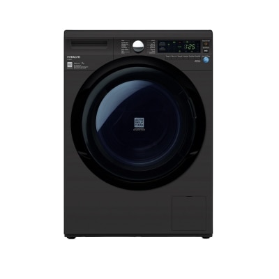 HITACHI BD-90XFS Metallic Silver  Colour 9kg 1600rpm Inverter Front Load Washer