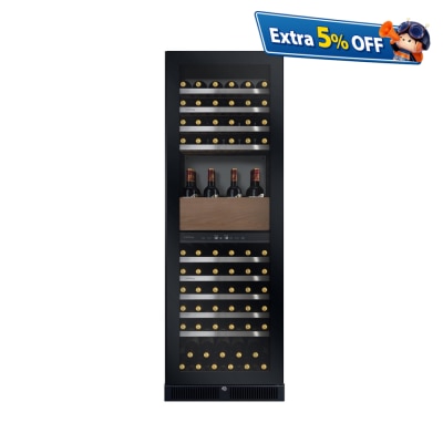 VINVAUTZ VZ140SDUG Dual TEMPERTURE ZONE WINE COOLER(140 BOTTLES) (includes unpacking and moving service)