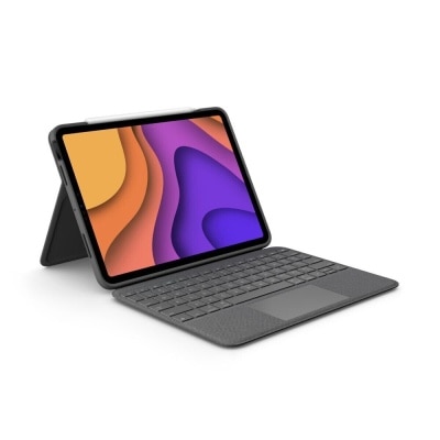 LOGITECH 罗技 Folio Touch - iPad Air (第 5 代 2022) 键盘护壳配备触控板