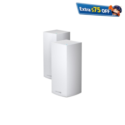 Linksys Velop MX8400 AX4200 三頻 Mesh WiFi 6 路由器兩支裝