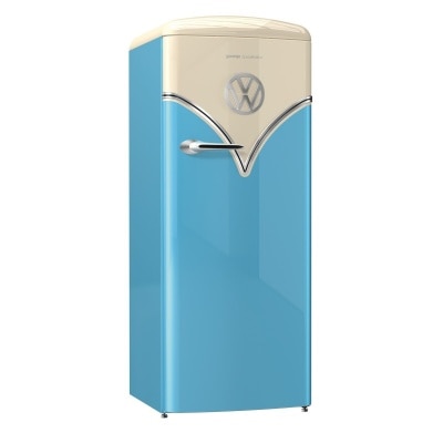 Gorenje OBRB153 254L Volkswagen Edition Single Door Refrigerator (includes unpacking and moving appliance service)