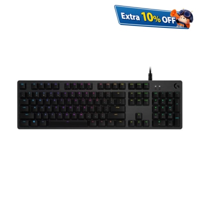 LOGITECH 羅技 G512 CARBON (Tactile) RGB 機械有線遊戲鍵盤
