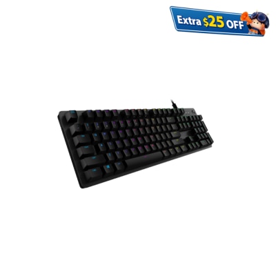 LOGITECH 羅技 G512 CARBON (Linear) RGB 機械有線遊戲鍵盤