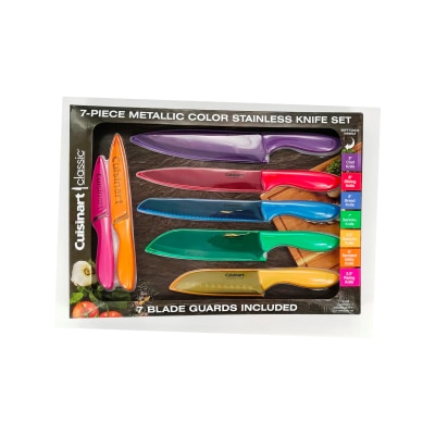 Cuisinart - C77-14PMCPC-HK 7件不銹鋼廚刀套裝