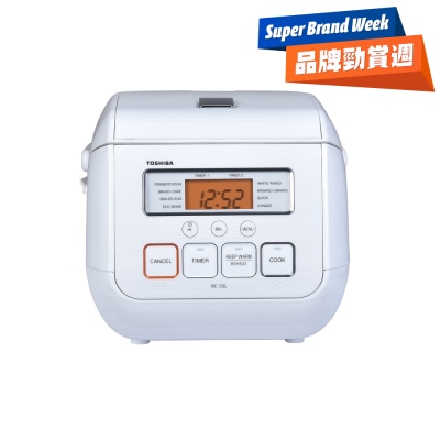TOSHIBA 東芝 RC-5SLIHW 微型電腦珍珠飯煲