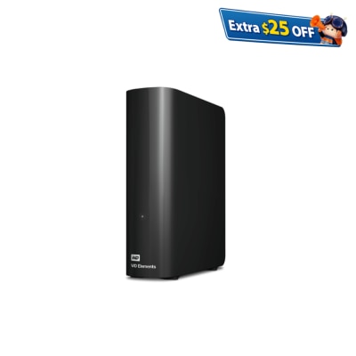 WESTERN DIGITAL WD ELEMENTS DESKTOP 16TB Portable HDD
