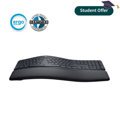 LOGITECH 罗技 K860 人体工学 英文版 无线键盘